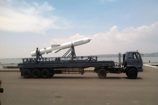 Rudal Yakhont TNI AL,...
