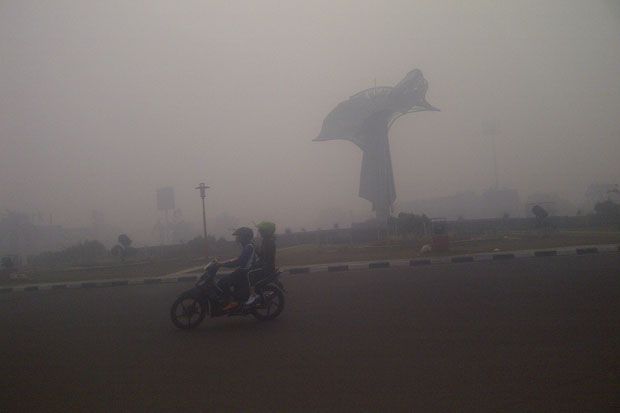 Kabut Asap Kepung Jakabaring,...