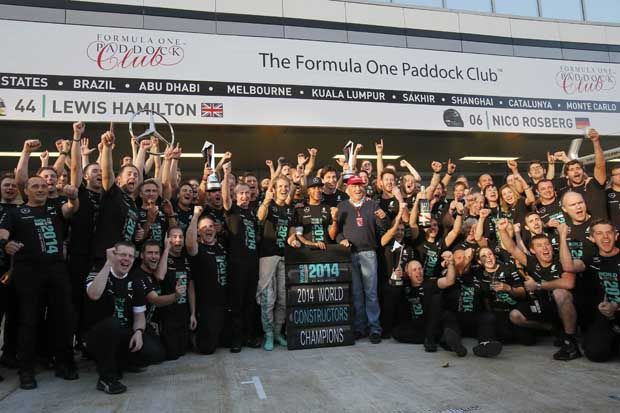 Mercedes Juara Konstruktor