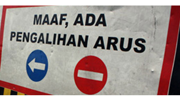 Penutupan Jalan Margonda...