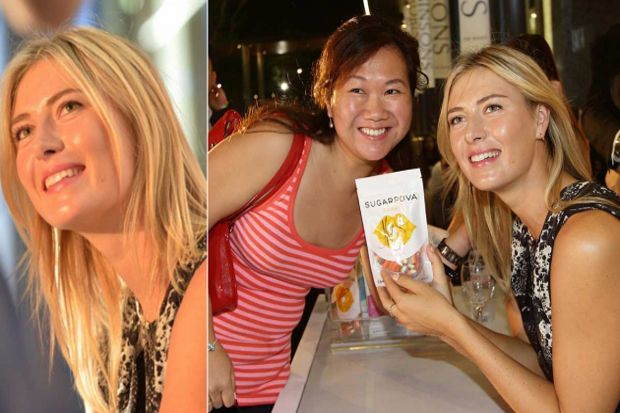 Sharapova Jualan Permen...
