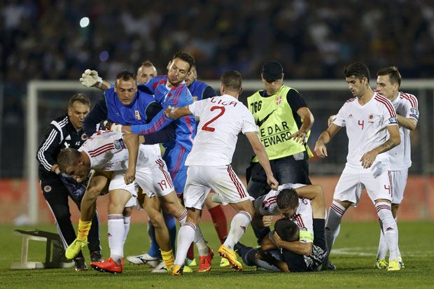 Pemain Albania Jadi...