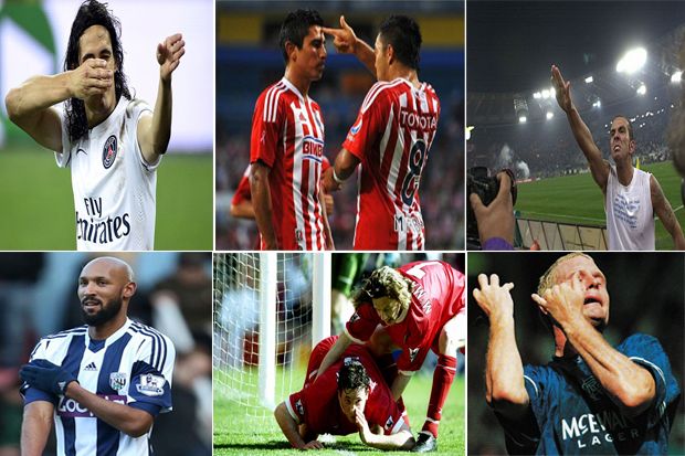 Selebrasi Cavani Bukan...