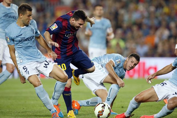 Sumbangan Gol Messi...