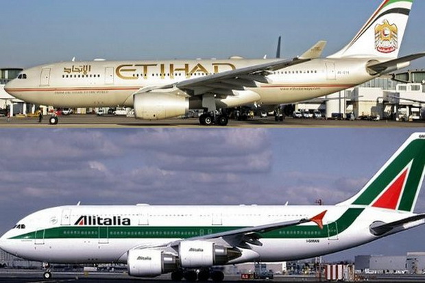 Alitalia-Etihad Terbangkan...