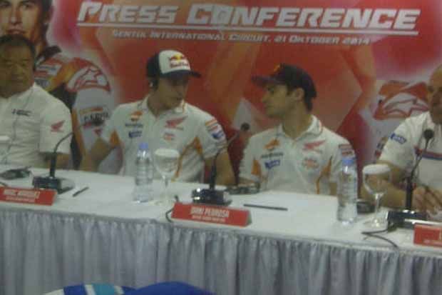 Pedrosa Cemberut, Marquez...