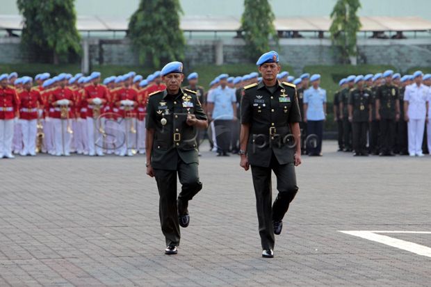 Resmi Jabat Danjen Kopassus,...