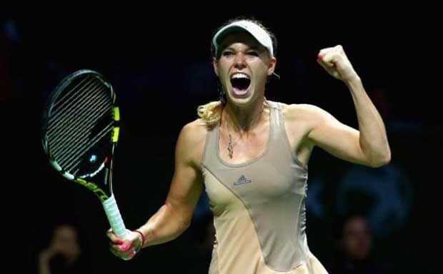 Wozniacki Kunci Laga...