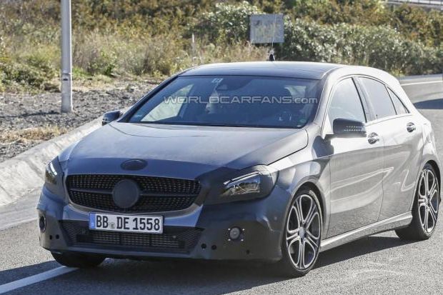 Penampakan A-Class Facelift...