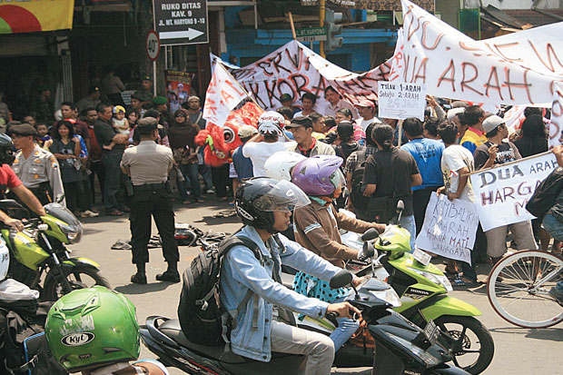Kota Malang Macet Total