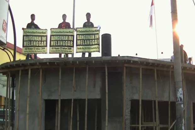 Pembangunan Pos Polisi...