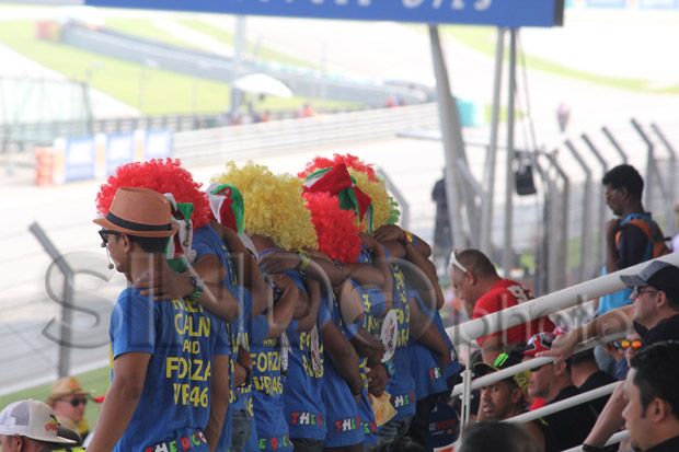 Fans Rossi di Sepang...