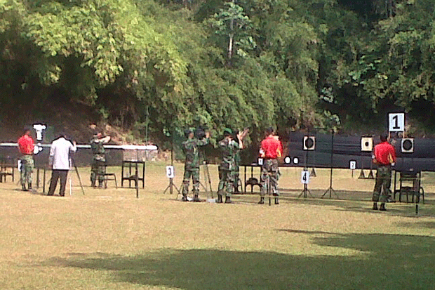 Lomba Tembak Piala Panglima...