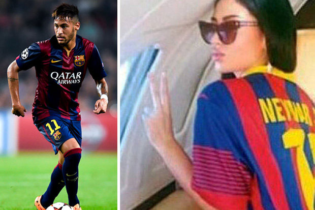 Neymar Jemput Model...