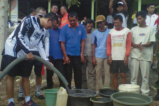 Polda DIY Bantu Air...