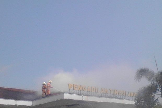 Kebakaran di PT Jawa...