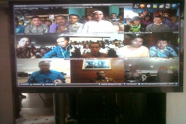 Reaksi Jokowi Saat Konferensi...