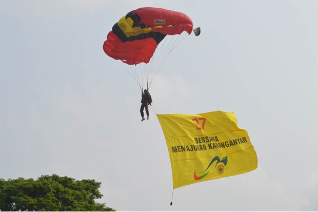 Terjun Payung Kopassus...