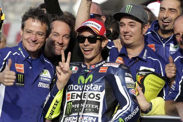 Rossi Raih Pole Position...