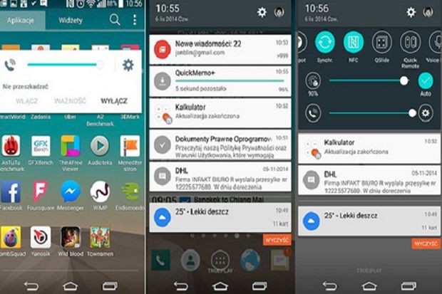 Tampilan Android 5.0...
