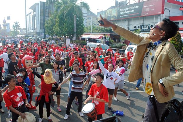 Smartfren Gelar Joget...