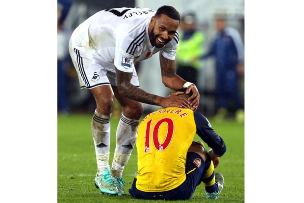 The Gunners Menyerah