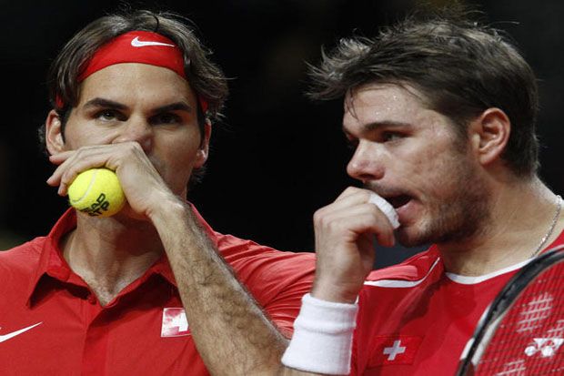 Sibuknya Federer dan...