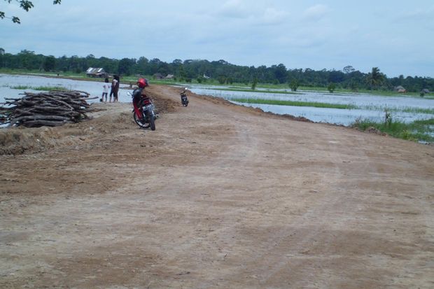 Pembangunan Tol Kayuagung-Jakabaring...