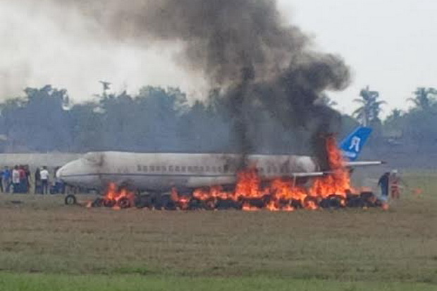 Pesawat ACI Agung Air...