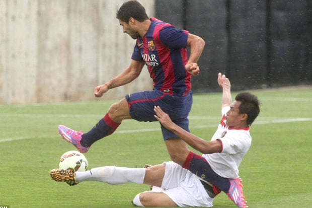 Suarez Sakit Tak Masuk...