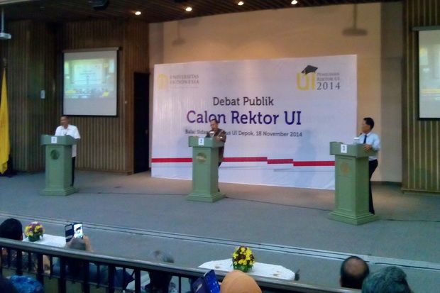 Jurus 3 Calon Rektor...