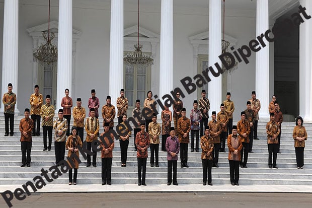 Penataan Kementerian...