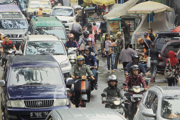 Kawasan Cihampelas Terbengkalai