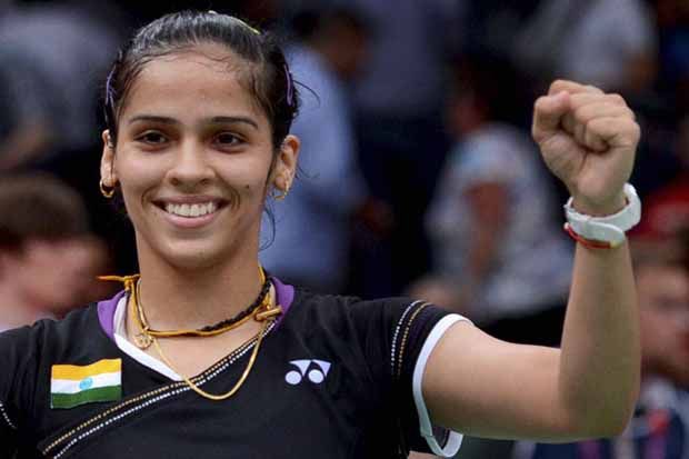 Saina Rayakan Kemenangan...