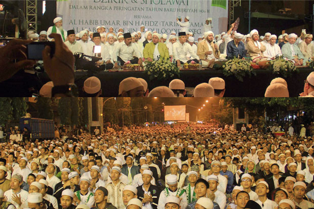 Ribuan Jamaah Khusyuk...