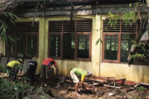 Siswa SDN Banen Menganggur