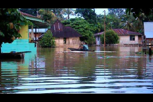 Banjir di Kampar Surut,...