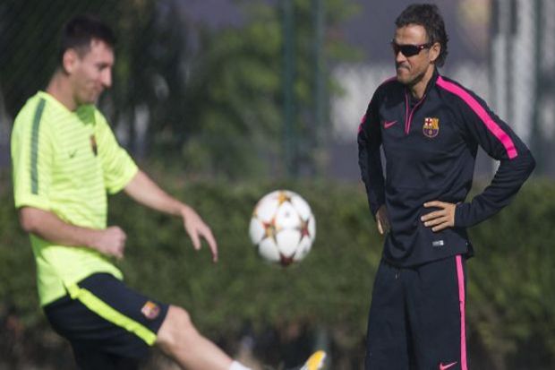 Enrique Bantah Messi...