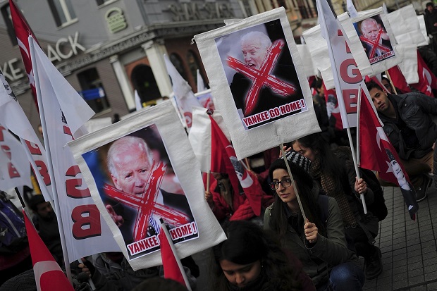 Demonstrasi Anti-AS...