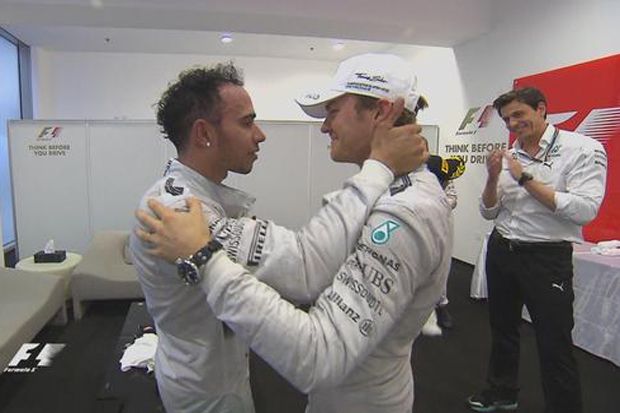 Hamilton Sebut Rosberg...