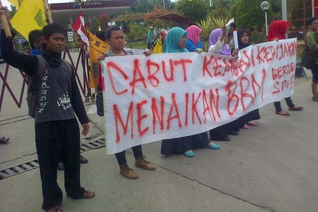 Tolak BBM Naik, PMII...