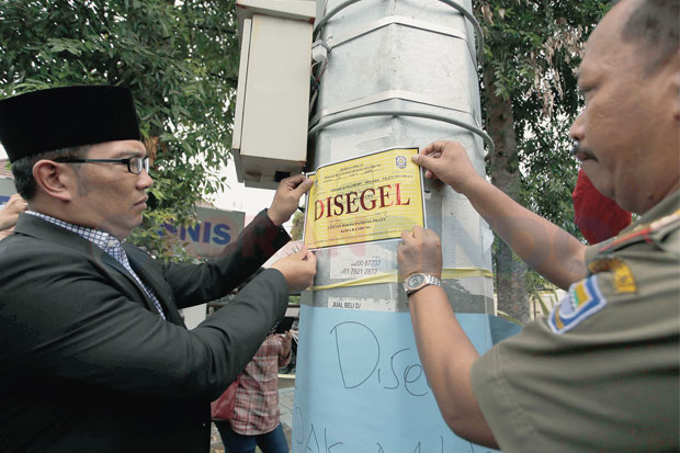 Tiang McP Ilegal Segera...
