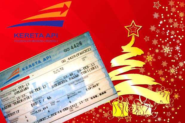 Libur Natal, Tiket KA...