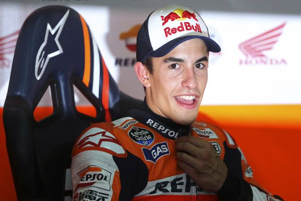 Marc Marquez kesal tak...