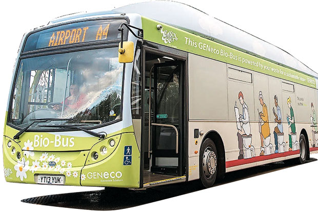 Bus Berbahan Bakar Kotoran...