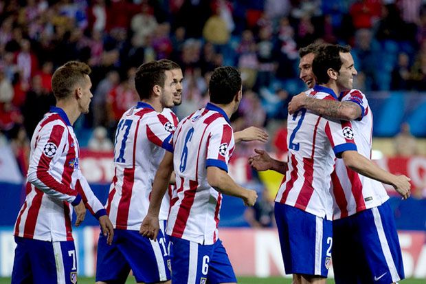 Saul Bawa Atletico Memimpin...