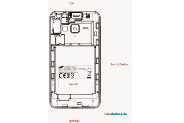 Samsung Z1 dengan Tizen...