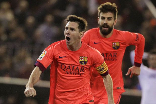 Messi Jadi Sasaran Pelemparan...