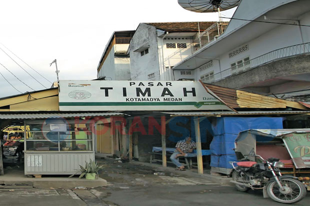 Pedagang Oke Pasar Timah...