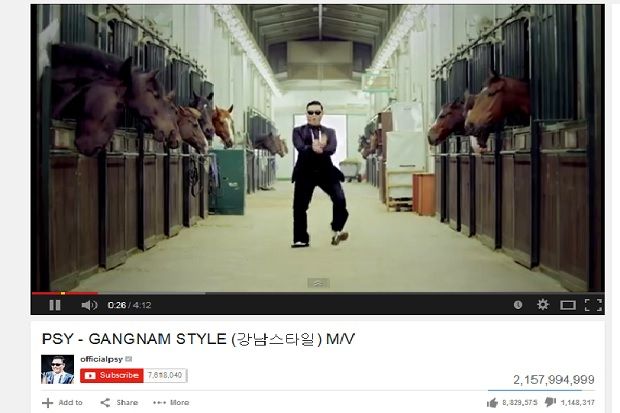 Video Gangnam Style...